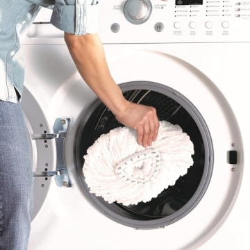 O-Cedar EasyWring Spin Mop Microfiber Refill Pack of 4