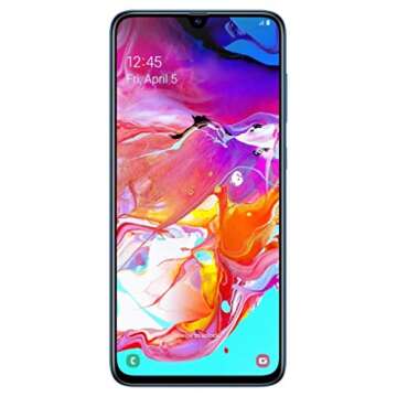 Samsung Galaxy A70 SM-A705F/DS Dual-SIM (128GB ROM, 6GB RAM, 6.7-Inch, GSM Only, No CDMA) Factory Un...