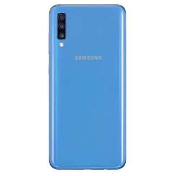 Samsung Galaxy A70 SM-A705F/DS Dual-SIM (128GB ROM, 6GB RAM, 6.7-Inch, GSM Only, No CDMA) Factory Unlocked 4G/LTE Smartphone - International Version (Blue)