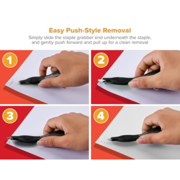 Bostitch Easy Staple Remover with Magnetic Tip 3-Pack