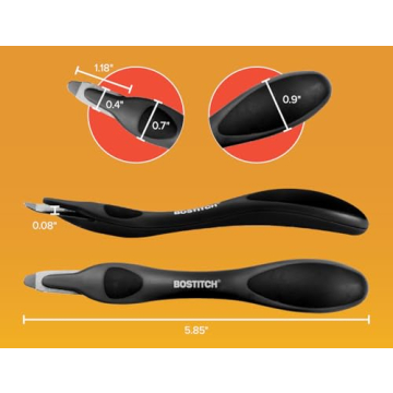 Bostitch Easy Staple Remover with Magnetic Tip 3-Pack