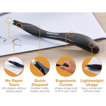 Bostitch Easy Staple Remover with Magnetic Tip 3-Pack