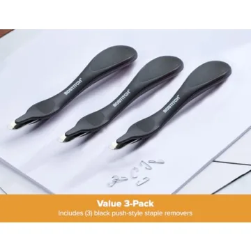 Bostitch Easy Staple Remover with Magnetic Tip 3-Pack