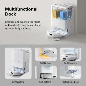 Roborock Qrevo S Robot Vacuum & Mop - Smart Cleaning