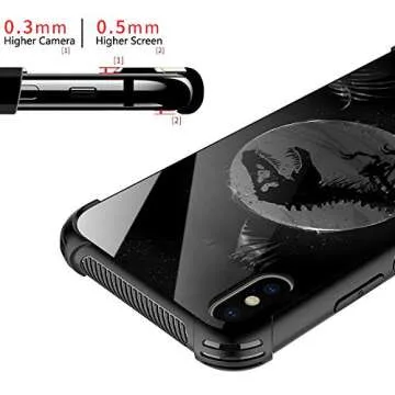 CARLOCA Compatible with iPhone XR Case,iPhone XR Cases for Girls Women Boys Men Young,Dinosaur Fossils Pattern Design Shockproof Anti-Scratch Case for iPhone XR