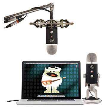 Blue 1967 Yeti Pro USB Condenser Microphone, Multipattern (Renewed)