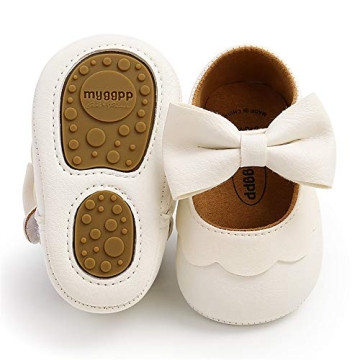 Stylish LAFEGEN Baby Girls Mary Jane Flats for First Steps