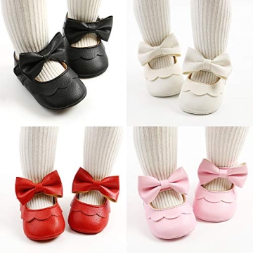Stylish LAFEGEN Baby Girls Mary Jane Flats for First Steps
