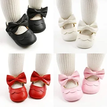 Stylish LAFEGEN Baby Girls Mary Jane Flats for First Steps