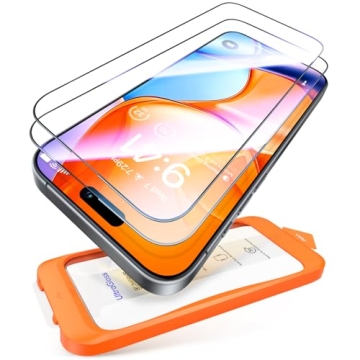 UltraGlass 9H+ iPhone 16 Pro Screen Protector 2-Pack