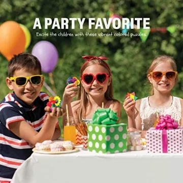 Neliblu Puzzle Balls 12 Set Ideal Goody Bag Fillers