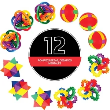 Neliblu Puzzle Balls 12 Set Ideal Goody Bag Fillers