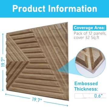 STICKGOO 3D Wall Panels for Custom Home Decor