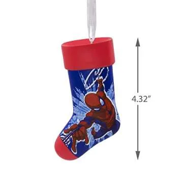 Personalized Spider-Man Christmas Ornament for Marvel Fans
