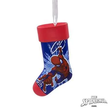 Personalized Spider-Man Christmas Ornament for Marvel Fans
