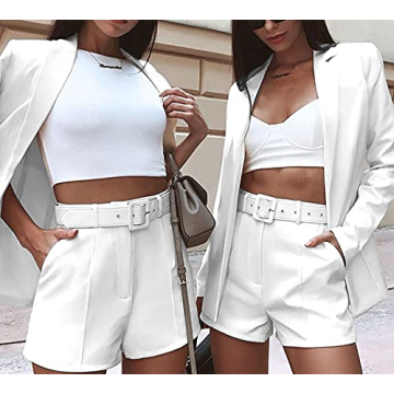 Women's 2-Piece Blazer Suit Set Casual Business Outfits