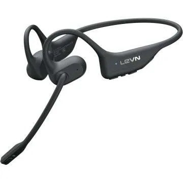 LEVN Open Ear Headphones with AI Noise Cancelling
