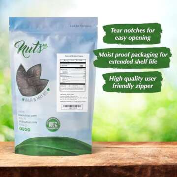 NUTS U.S. Natural Medjool Dates - Sweet & Chewy Snack