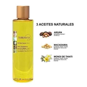 Oleo , Argan Oil , Macadamia and Monoi of Tahití, TERRAMAR, 4.05 Oz