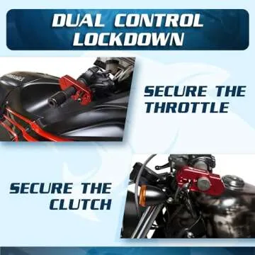 BigPantha Motorcycle Grip Lock - Fast & Secure Anti-Theft Device