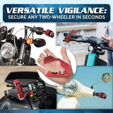 BigPantha Motorcycle Grip Lock - Fast & Secure Anti-Theft Device