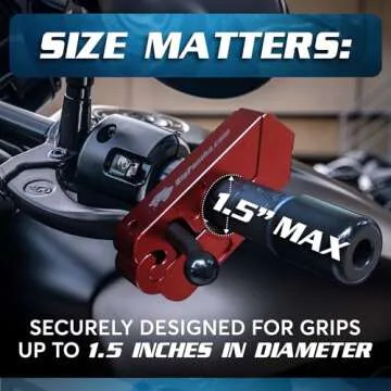 BigPantha Motorcycle Grip Lock - Fast & Secure Anti-Theft Device