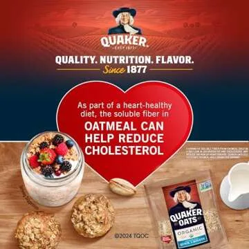 Quaker Quick 1-Minute Oats – Heart Healthy Whole Grains