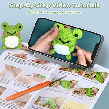 PIPAPI Christmas Crochet Kit for Beginners - 3 Animals Included