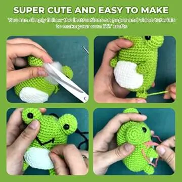 PIPAPI Christmas Crochet Kit for Beginners - 3 Animals Included