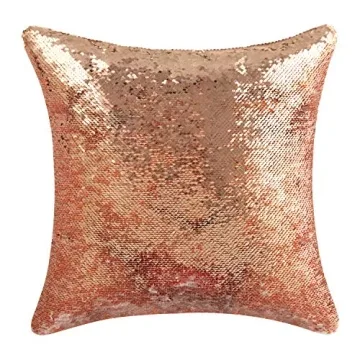 Merrycolor Danny DeVito Funny Sequin Throw Pillow Cover