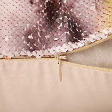 Merrycolor Danny DeVito Funny Sequin Throw Pillow Cover