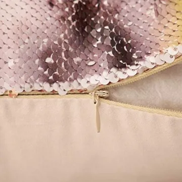 Merrycolor Danny DeVito Funny Sequin Throw Pillow Cover