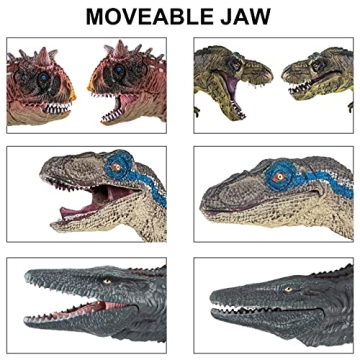 BOKABOKA Dinosaur Toys Set for Kids 3-12 Years Old