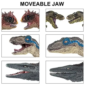 BOKABOKA Dinosaur Toys Set for Kids 3-12 Years Old