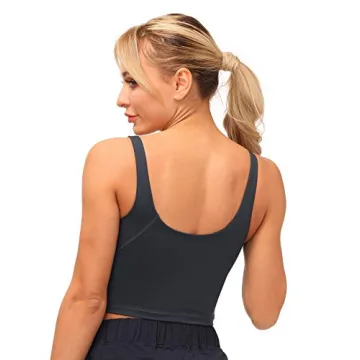 Dragon Fit Women's Padded Tank Top for Workout and Yoga