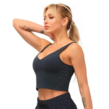 Dragon Fit Women's Padded Tank Top for Workout and Yoga