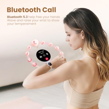 KEEPONFIT Smart Watches for Women: Multifunctional Fitness Tracker