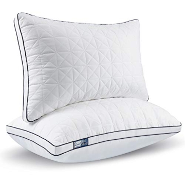 BedStory Bed Pillows for Sleeping - Queen Size Set of 2, Hotel Quality Soft & Comfortable Improve Sl...
