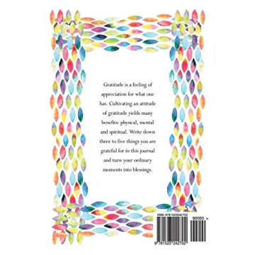 One-Minute Gratitude Journal for Mindfulness and Positivity