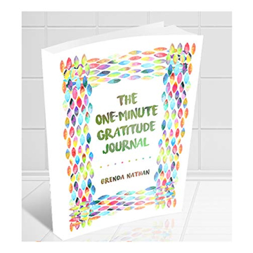 One-Minute Gratitude Journal for Mindfulness and Positivity