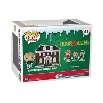 Funko POP Town: Home Alone - Kevin McCallister with Home - Collectable Vinyl Figure - Gift Idea - Official Merchandise - for Kids & Adults - Movies Fans - Model Figure for Collectors and Display