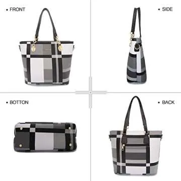 2E-youth Designer Handbags Set for Stylish Women
