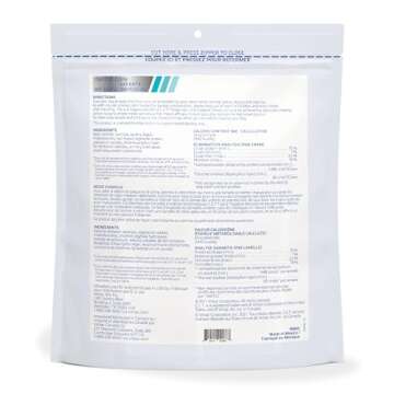 C.E.T. Enzymatic Oral Hygiene Chews for Dogs - Plaque & Tartar Control - Single Layer Beefhide with ...