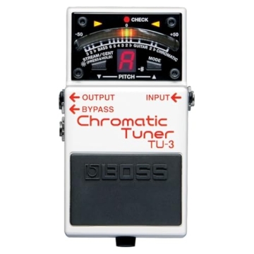 Boss TU-3 Chromatic Tuner Pedal for Accurate Tuning