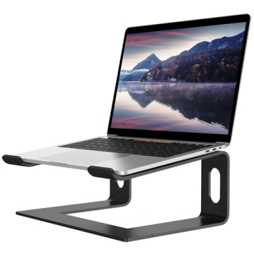 ALASHI Aluminum Laptop Stand - Ergonomic, Cool, Stylish for 10-15.6" Laptops