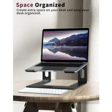 ALASHI Aluminum Laptop Stand Ergonomic Cool Stylish