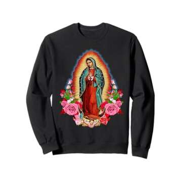 Our Lady of Guadalupe Saint Virgin Mary Sweatshirt