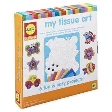 Alex Discover Tissue Art Craft for Kids Ages 3+