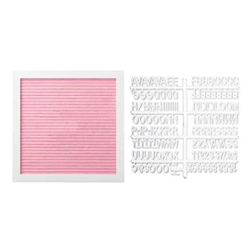 Pearhead Classic Wooden Letterboard for Milestones