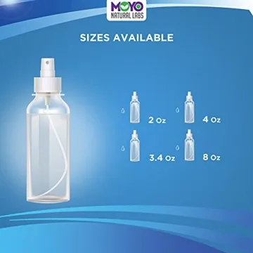 MoYo Natural Labs 8 oz BPA Free Fine Mist Spray Bottle